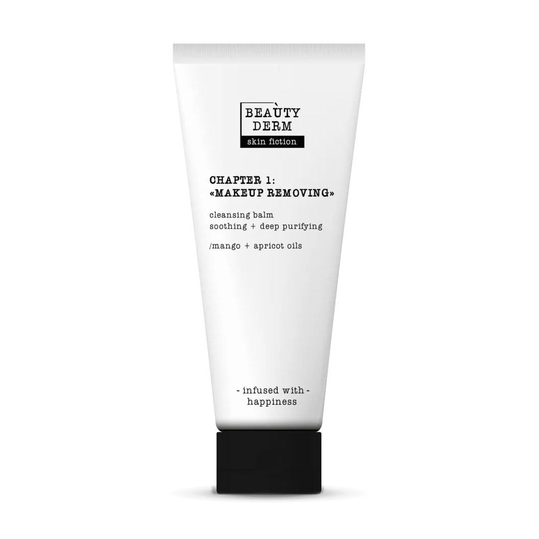 Очищувальний бальзам для зняття макіяжу BEAUTYDERM Skin Fiction Makeup Removing Cleansing Balm з оліями манго та абрикосу, 50 мл
