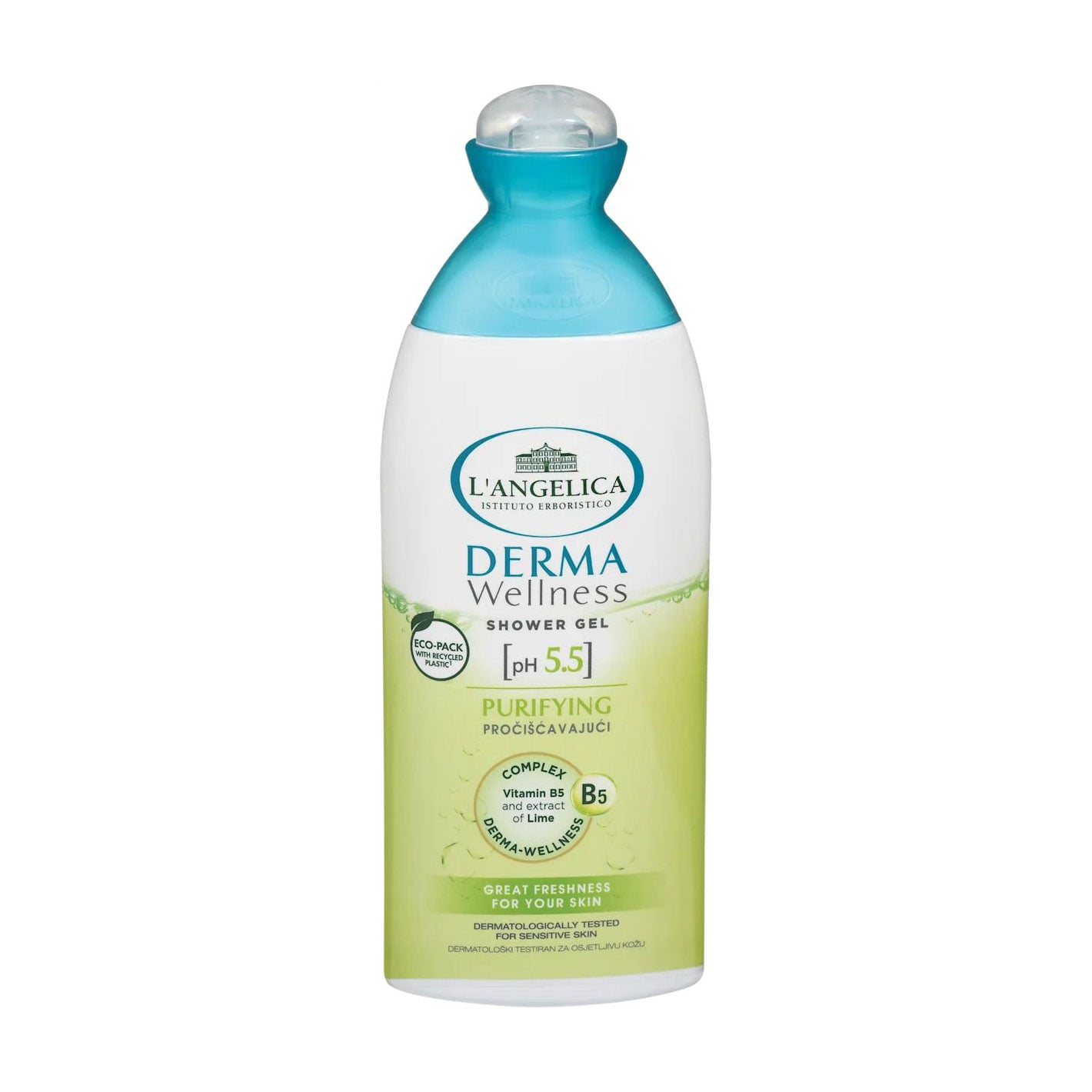 Очищувальний гель для душу L'angelica Derma Wellness Purifying Shower Gel, 250 мл