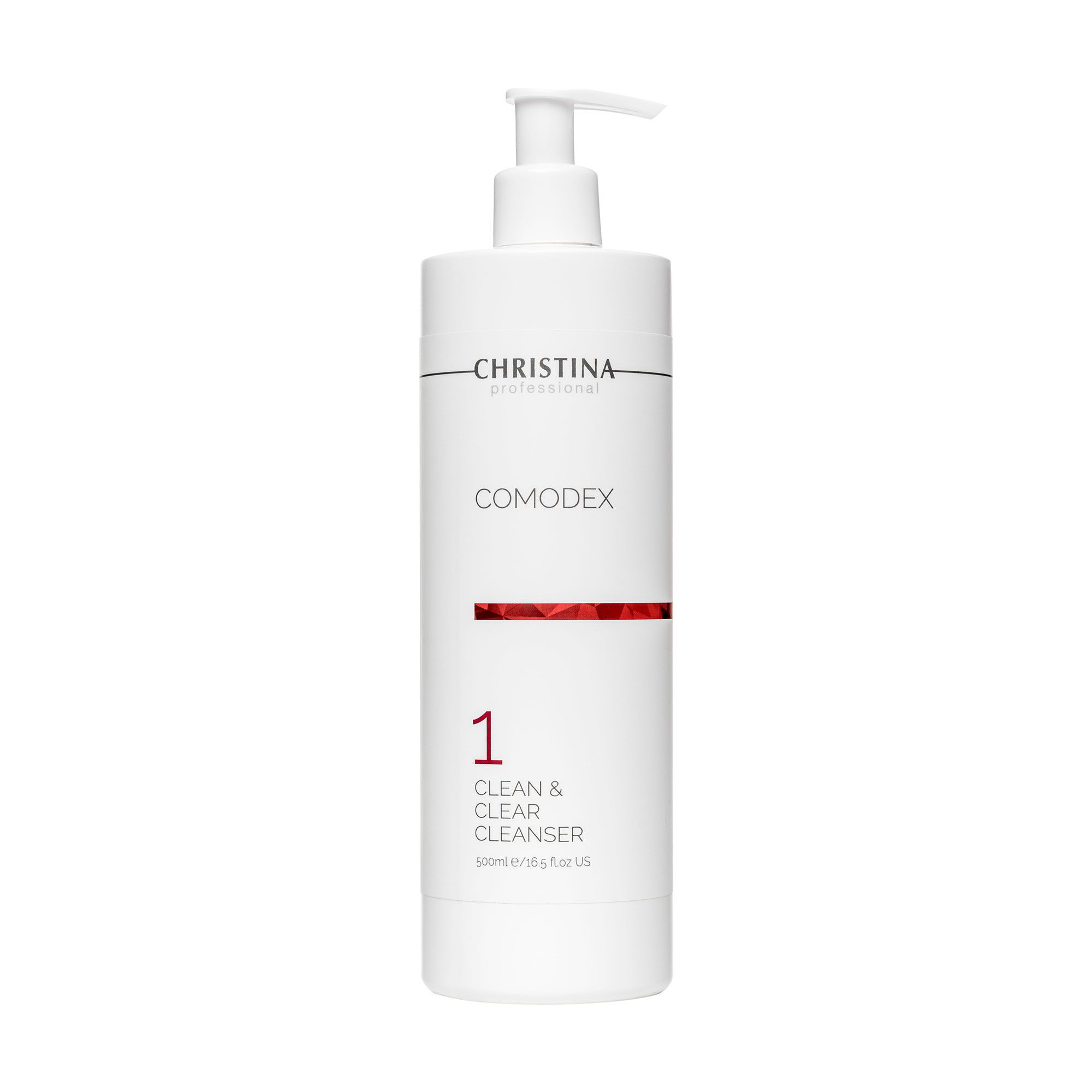 Очищувальний гель для обличчя Christina Comodex Clean&amp;Clear Cleanser крок 1, 500 мл