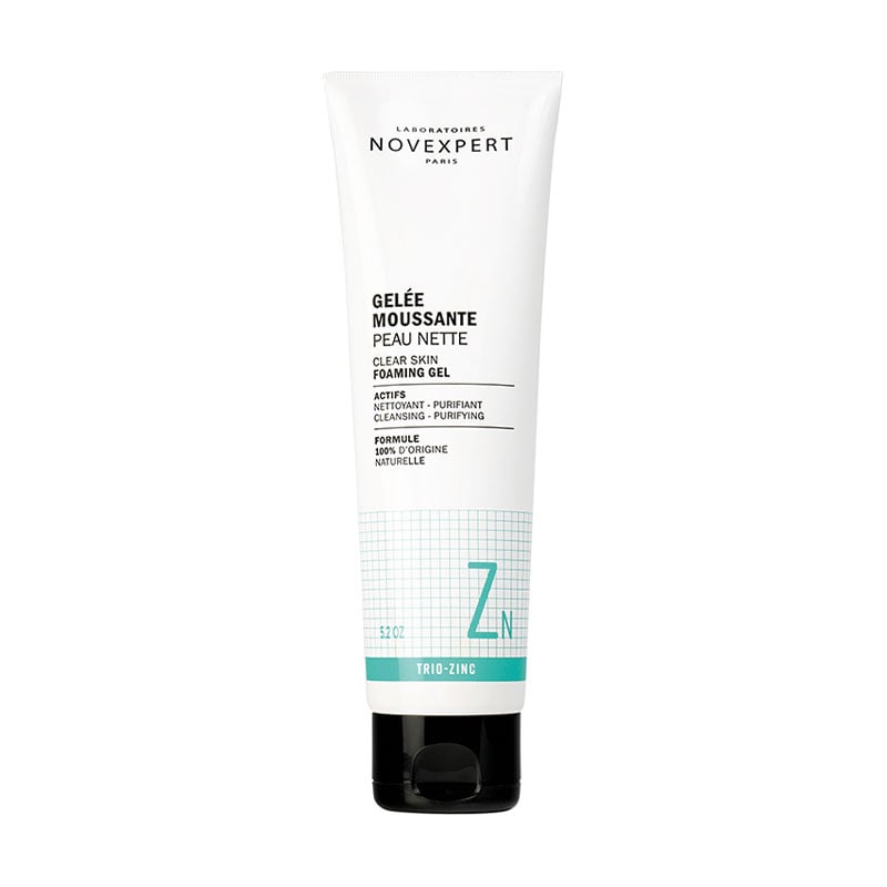 Очищувальний гель для обличчя Novexpert Trio-Zinc Purifying Clear Skin Foaming Gel, 150 мл
