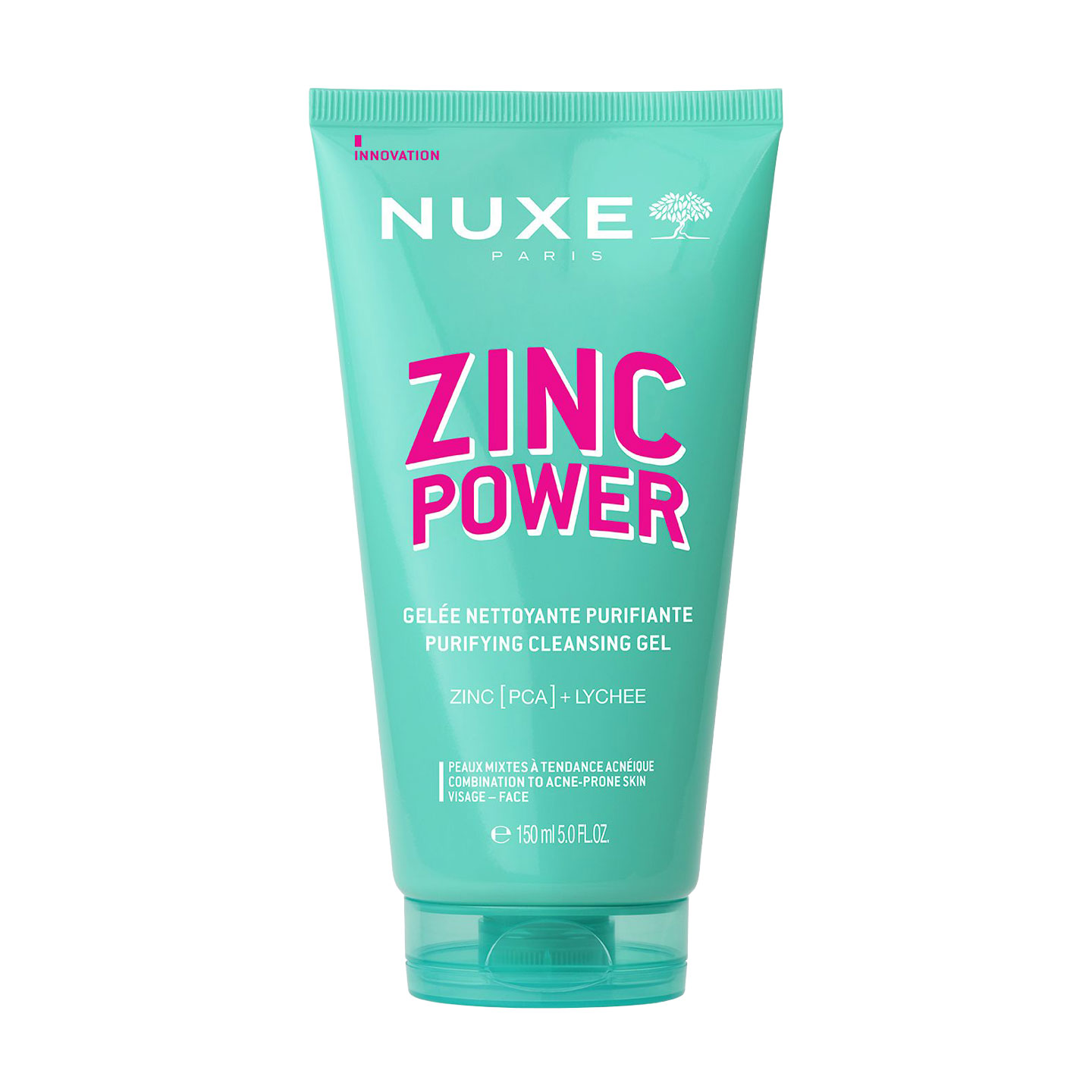 Очищувальний гель для обличчя Nuxe Zinc Power Purifying Cleansing Gel, 150 мл