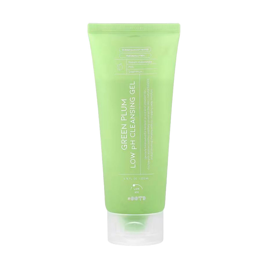 Очищувальний гель для обличчя OOTD Green Plum Low pH Cleansing Gel, 200 мл
