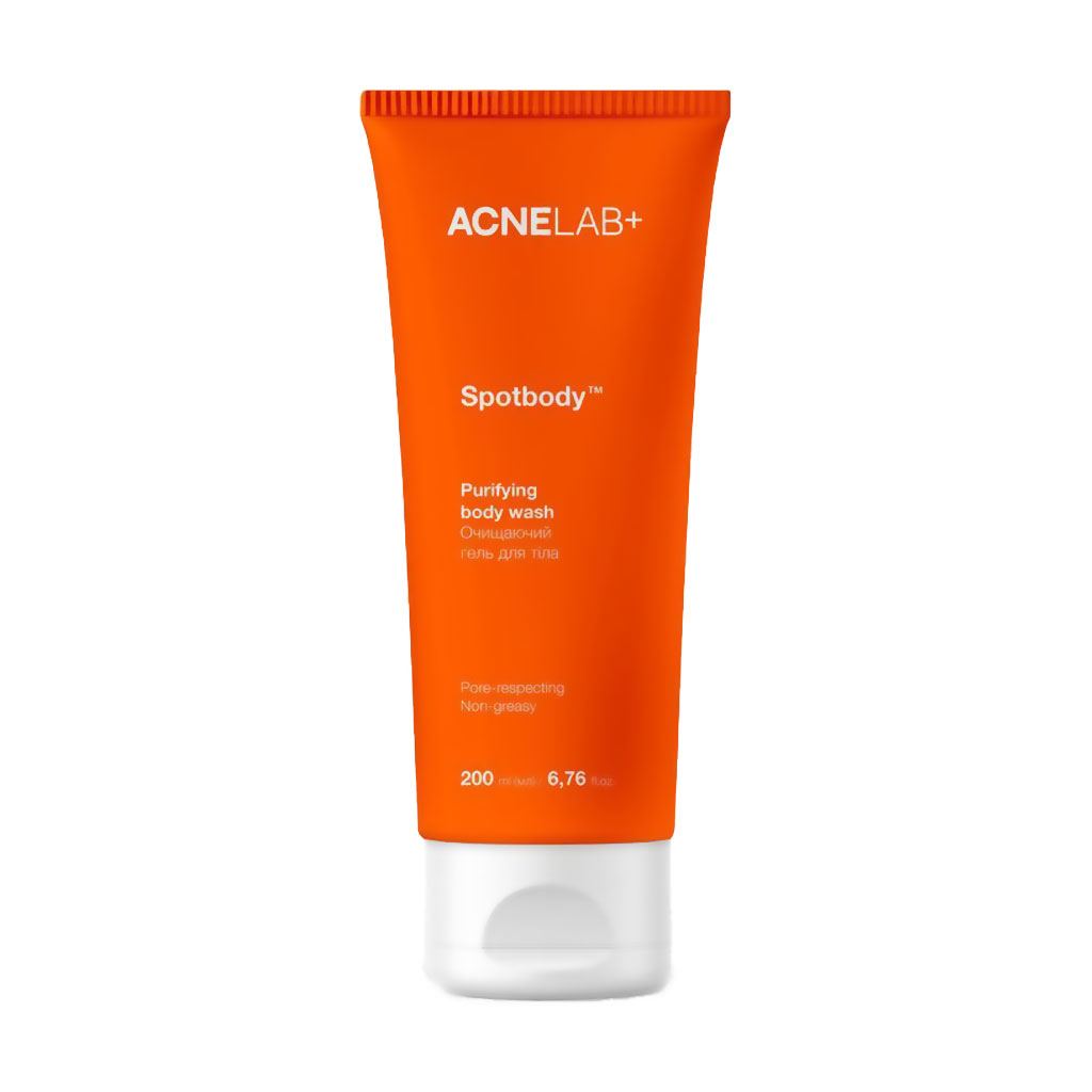 Очищувальний гель для тіла ACNELAB+ Spotbody Purifying Body Wash, 200 мл