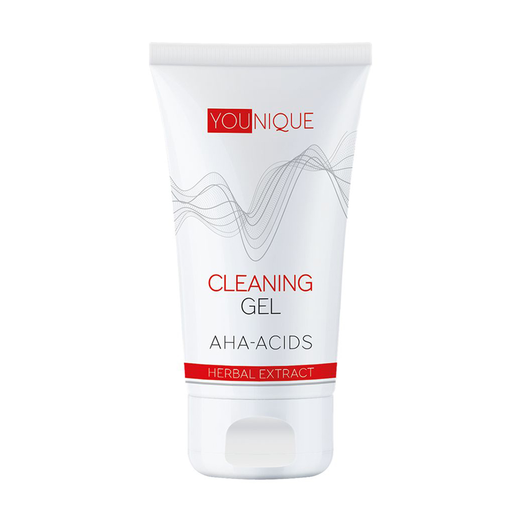 Очищувальний гель для вмивання Jerelia YoUnique Cleaning Gel AHA-Acids з АНА-кислотами та рослинними екстрактами, 150 мл