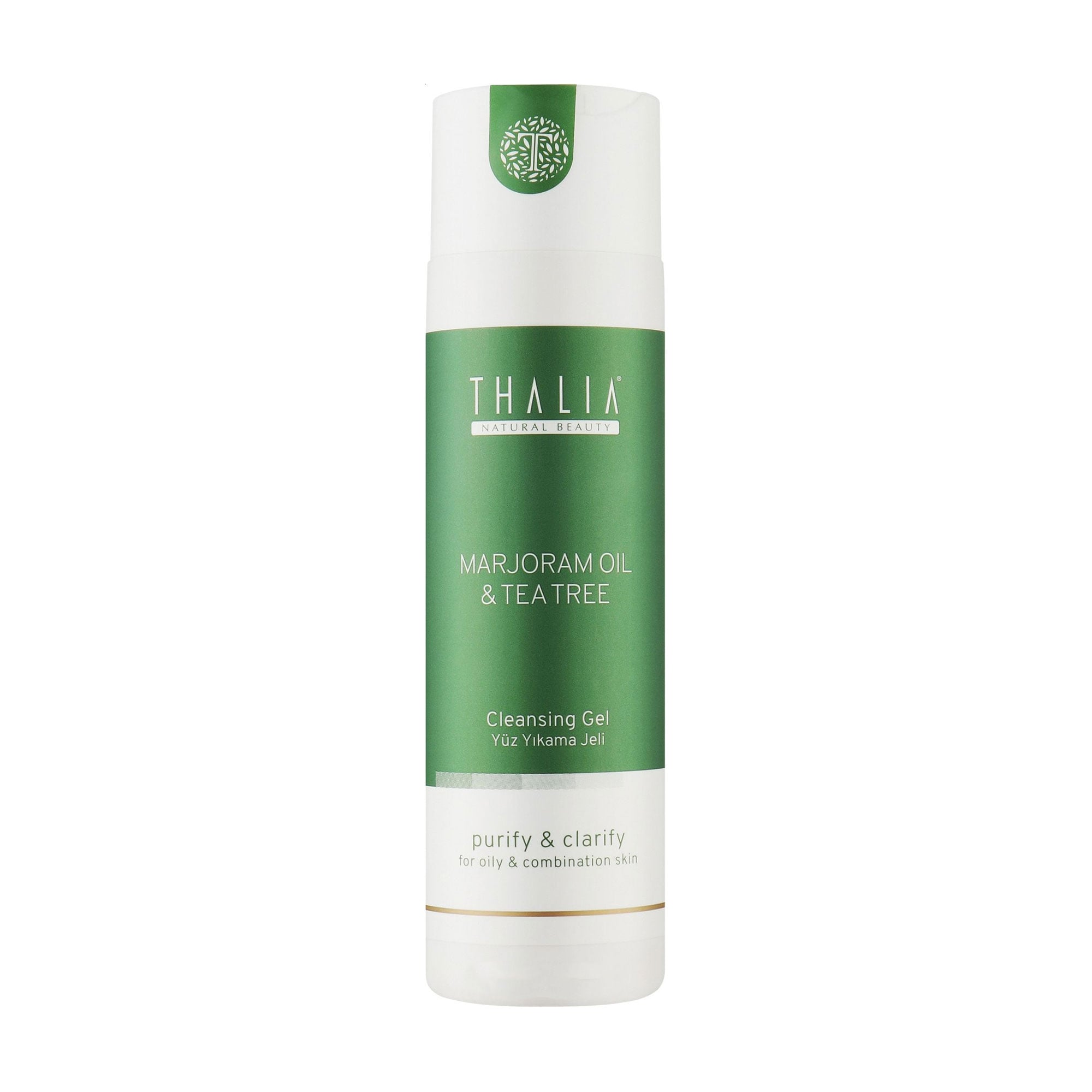 Очищувальний гель для вмивання Thalia Marjoram Oil &amp; Tea Tree Cleansing Gel з майораном та чайним деревом, 200 мл