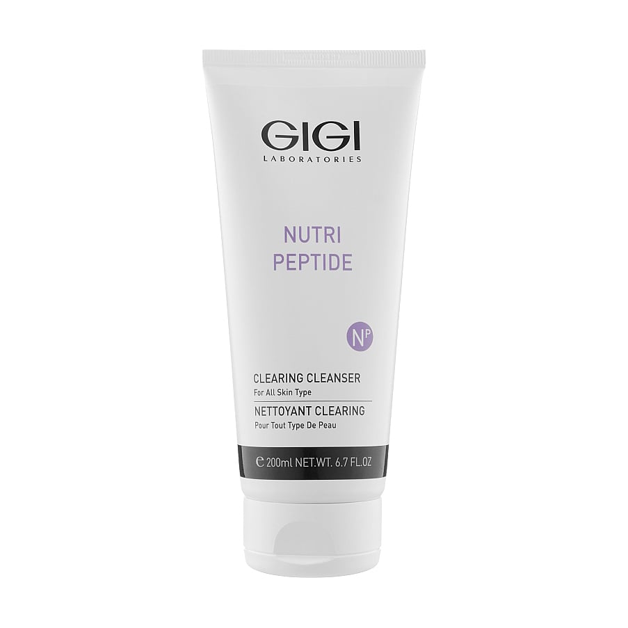 Очищувальний гель Gigi Nutri Peptide Clearing Cleancer для всіх типів шкіри обличчя, 200 мл