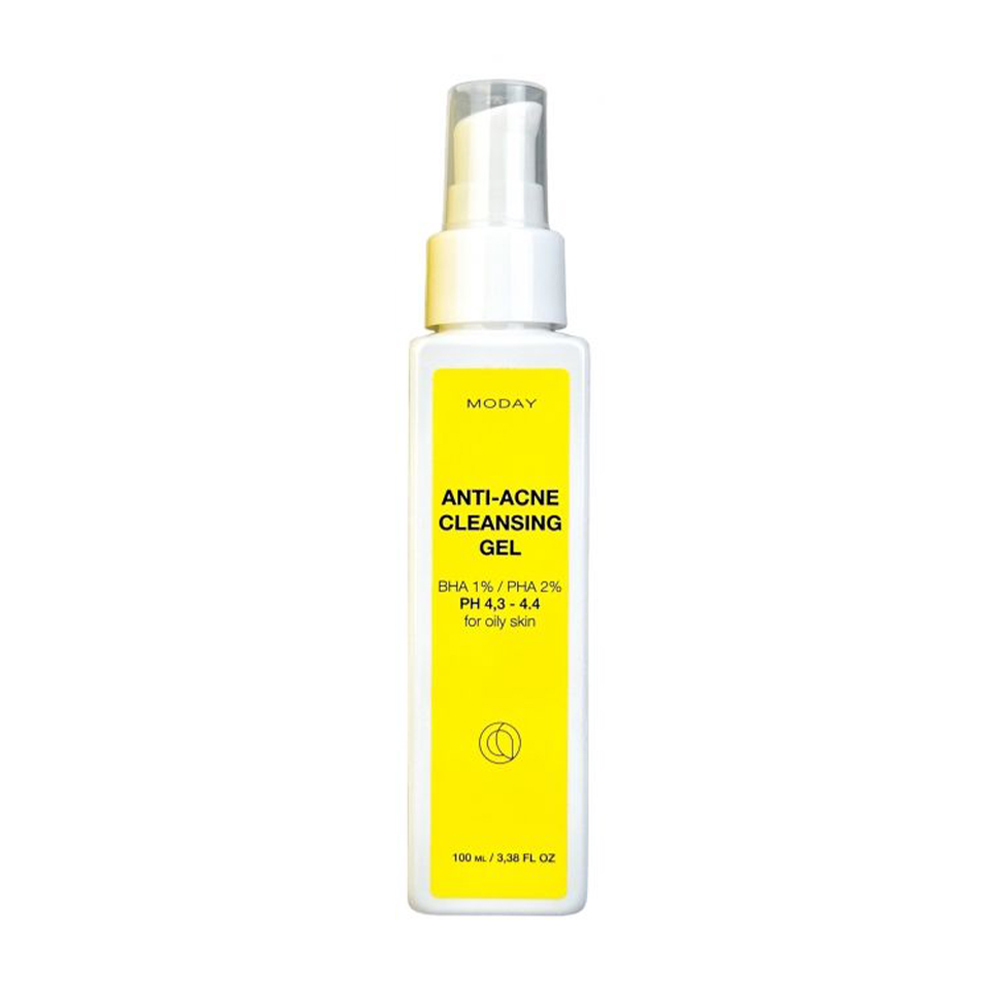 Очищувальний гель MODAY Anti-Acne Cleansing Gel для проблемної шкіри обличчя, 100 мл