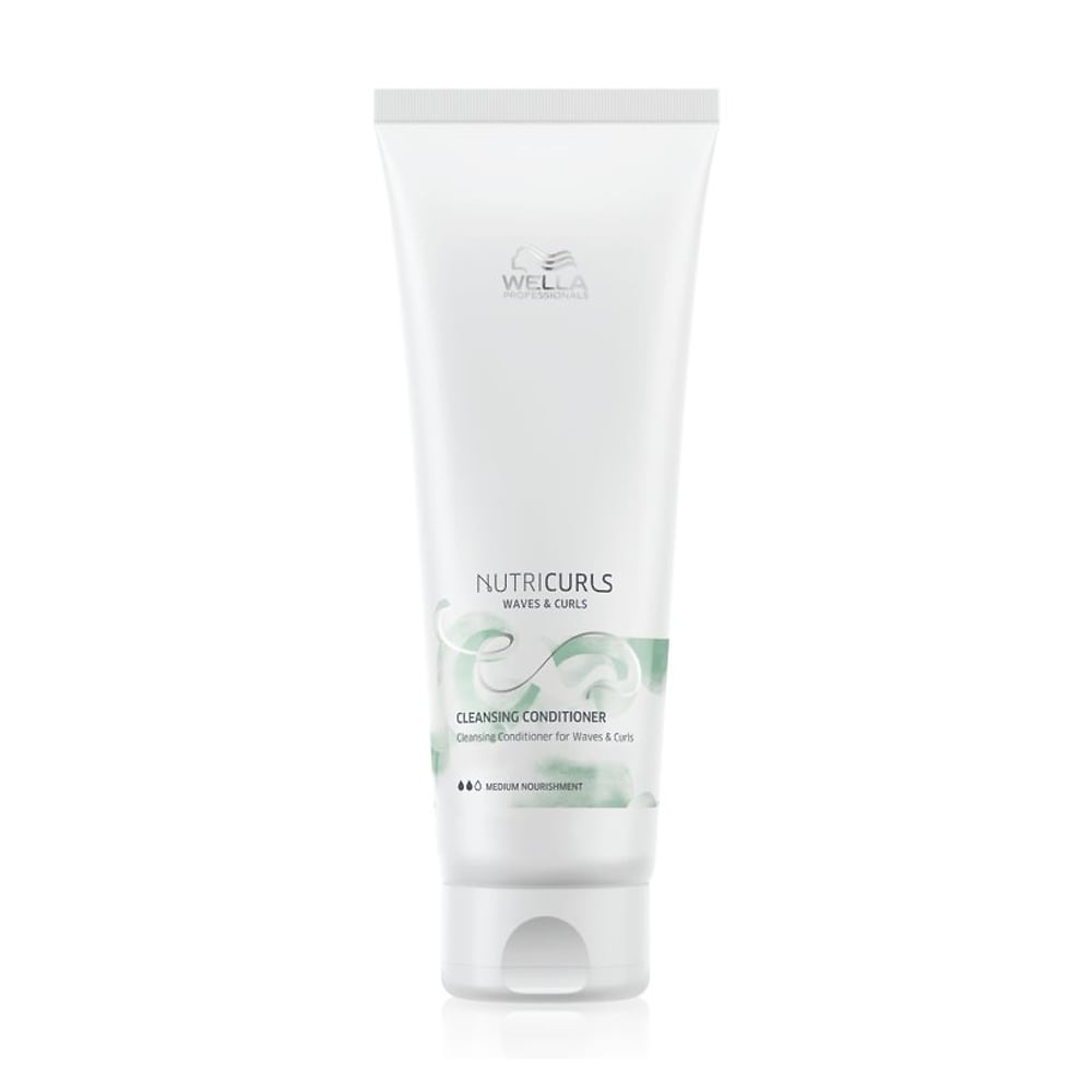 Очищувальний кондиціонер Wella Professionals Nutricurls Waves And Curls Medium Nourishment Cleansing Conditioner для хвилястого волосся, 250 мл