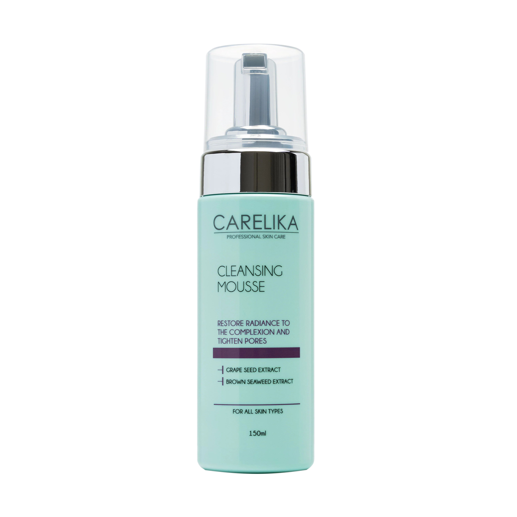 Очищувальний мус для обличчя Carelika Cleansing Mousse, 150 мл