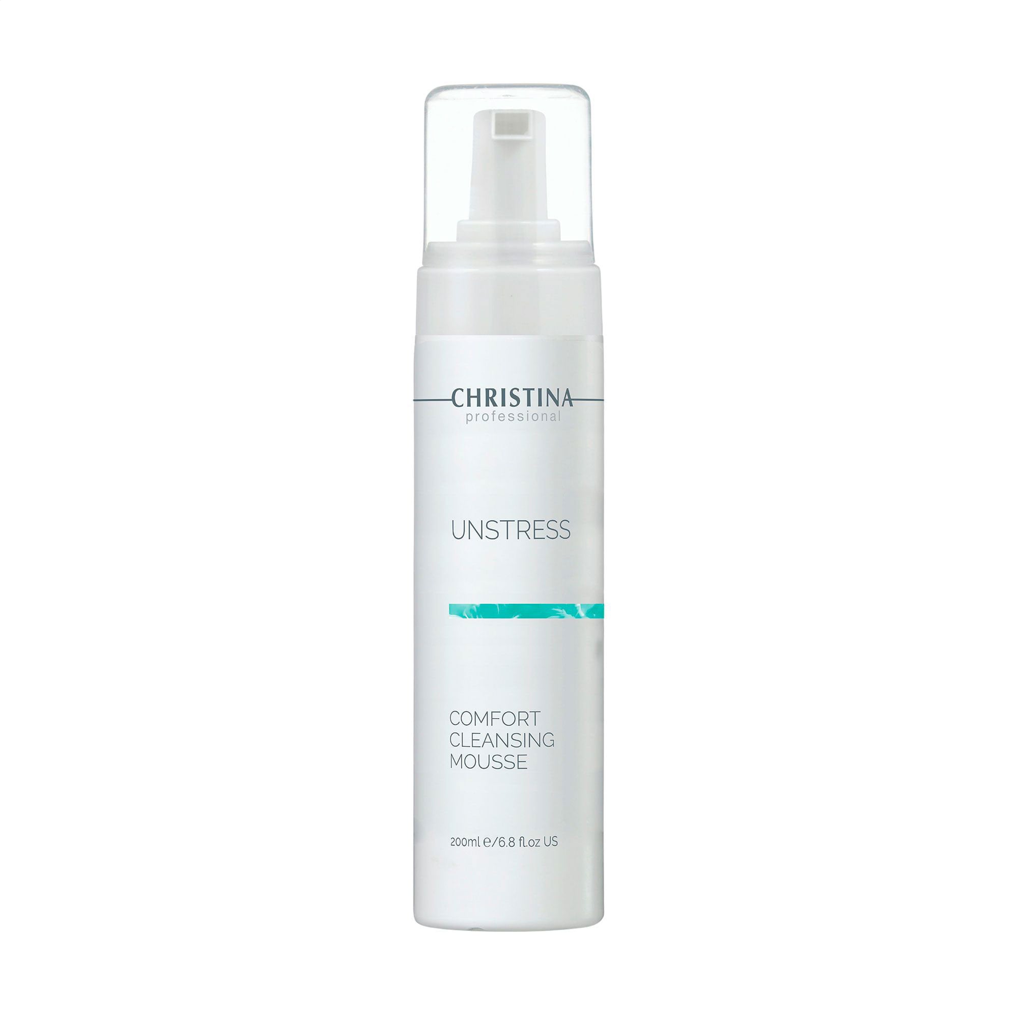 Очищувальний мус для обличчя Christina Unstress Comfort Cleansing Mousse, 200 мл
