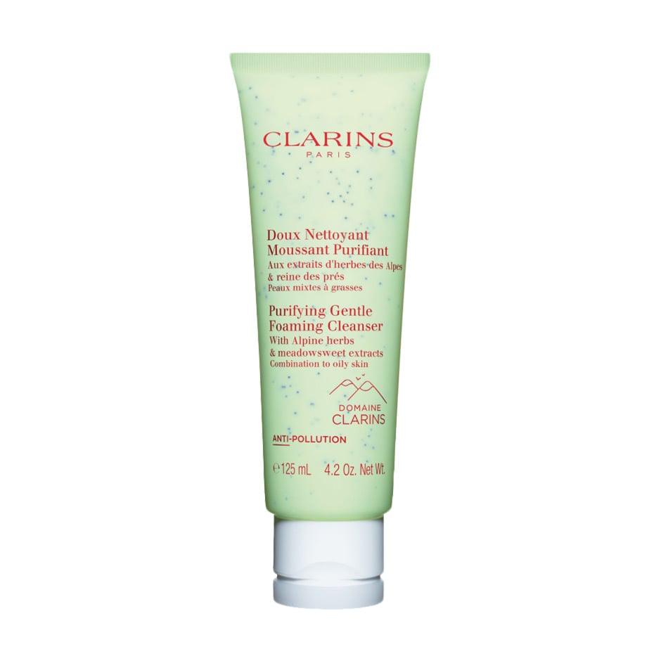 Очищувальний пінистий крем Clarins Purifying Gentle Foaming Cleanser With Alpine Herbs для комбінованої та жирної шкіри, 125 мл