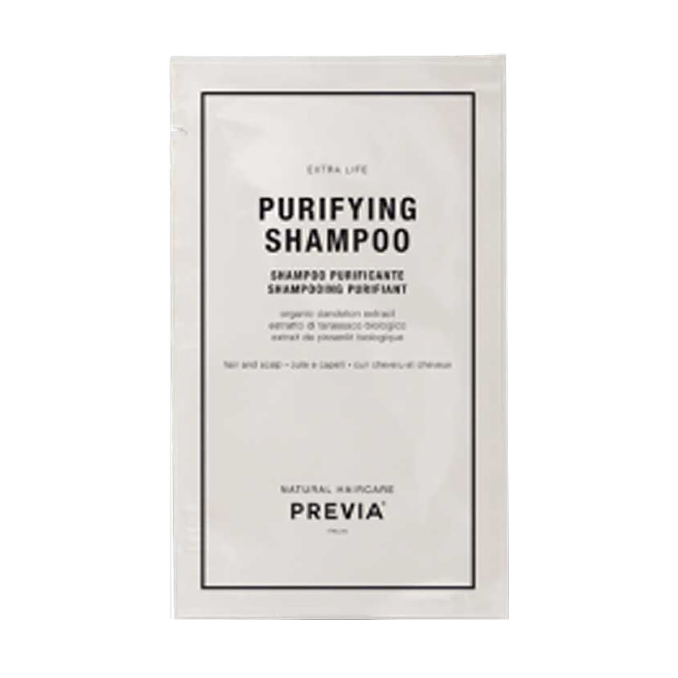 Очищувальний шампунь для волосся Previa Extra Life Purifying Shampoo, 10 мл