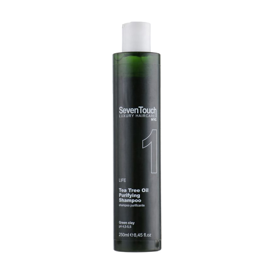 Очищувальний шампунь Punti Di Vista Seven Touch Tea Tree Oil Purifying Shampoo з олією чайного дерева, 250 мл