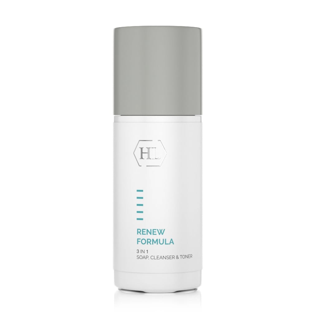 Очищувальний засіб для обличчя Holy Land Cosmetics Renew Formula 3 In 1 Soap, Cleanser &amp; Toner, 150 мл