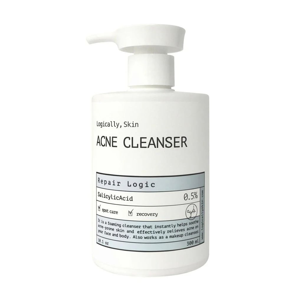 Очищувальний засіб для обличчя та тіла Logically, Skin Acne Cleanser, 300 мл