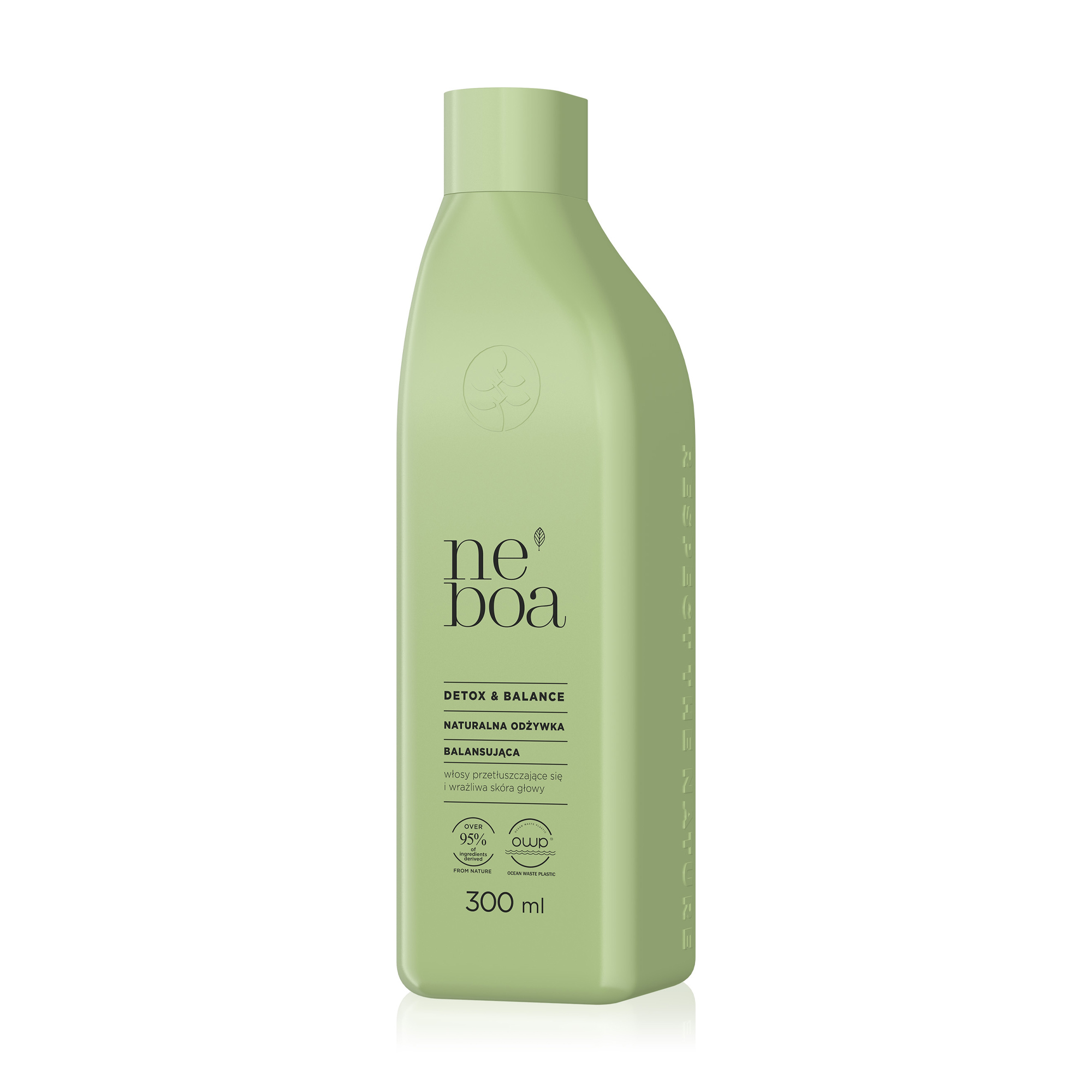 Очищувальний зволожувальний кондиціонер Neboa Detox &amp; Balance Conditioner для нормального та жирного волосся, 300 мл