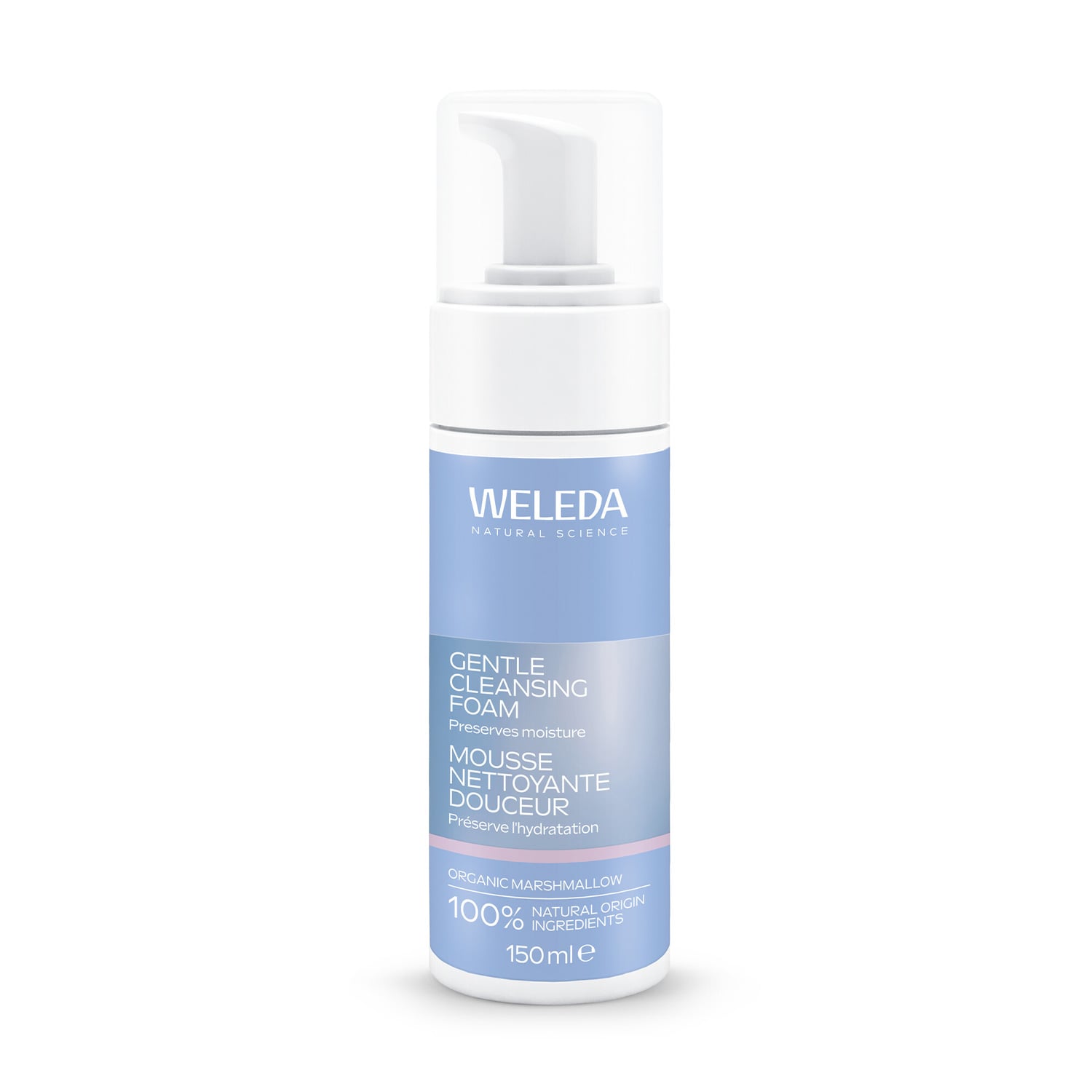 Очищуюча ніжна пінка для вмивання Weleda Gentle Cleansing Foam, 150 мл