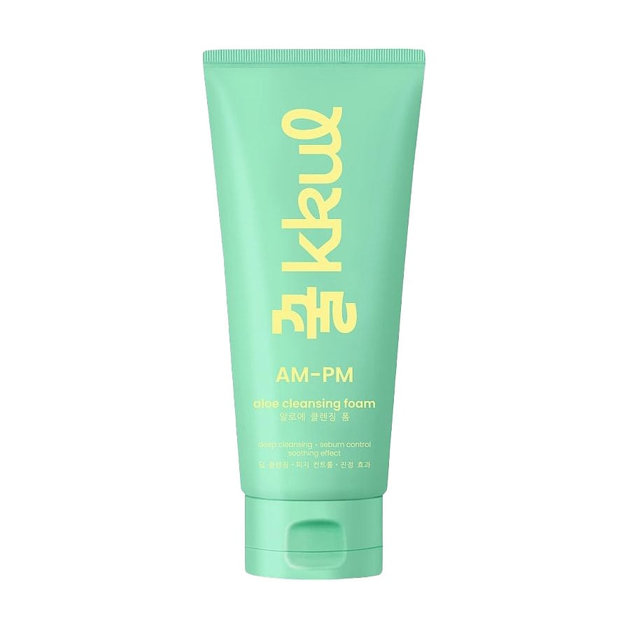 Очищуюча пінка для обличчя Kkul AM-PM Aloe Cleansing Foam з алое, 150 мл