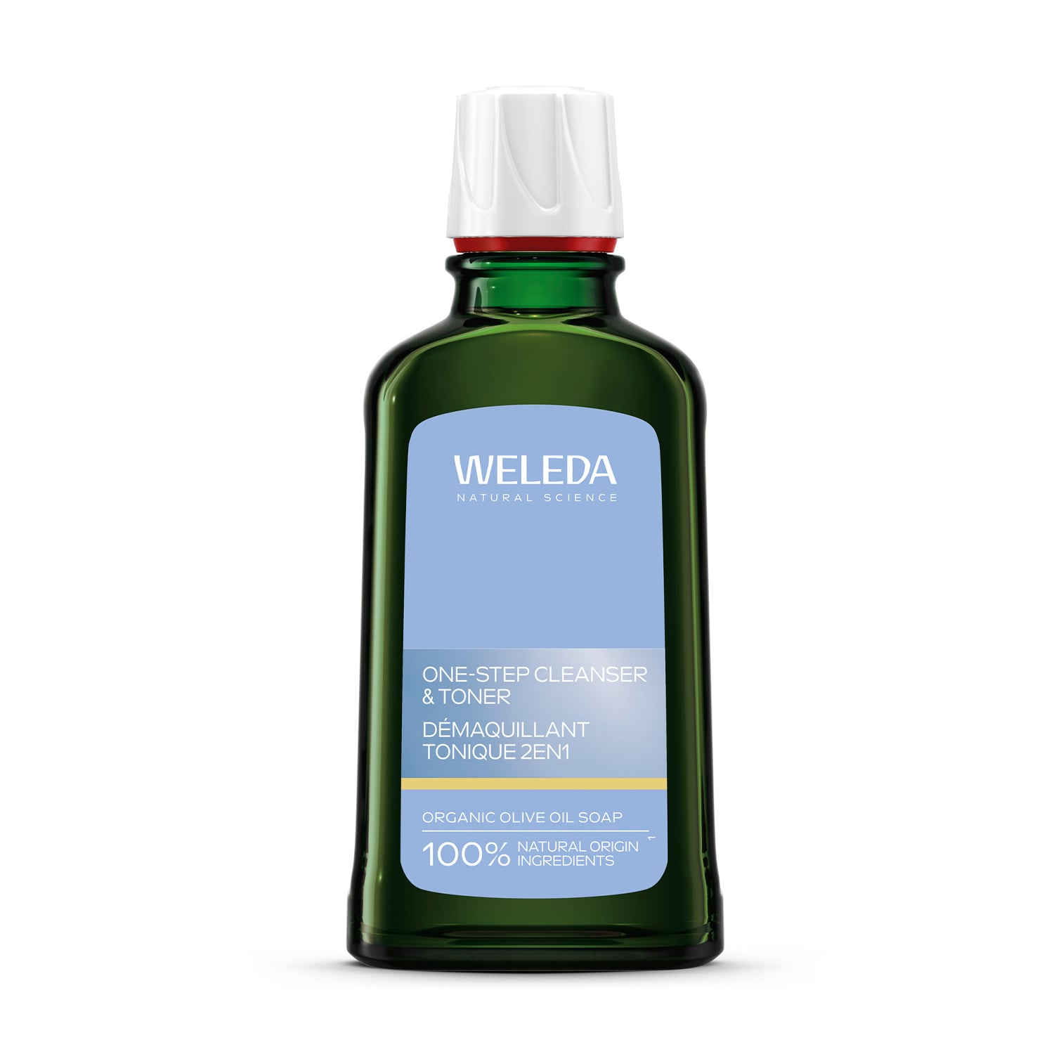 Очищуючий та тонізуючий засіб 2 в 1 для обличчя Weleda One Step Cleanser &amp; Toner, 100 мл