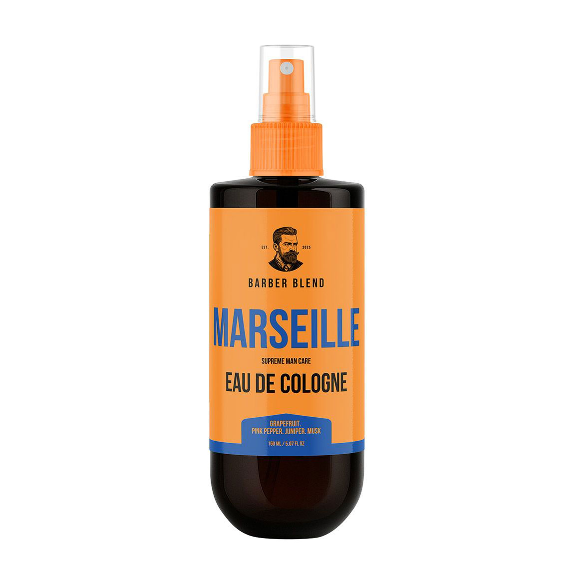 Одеколон чоловічий Barber Blend Marseille, 150 мл