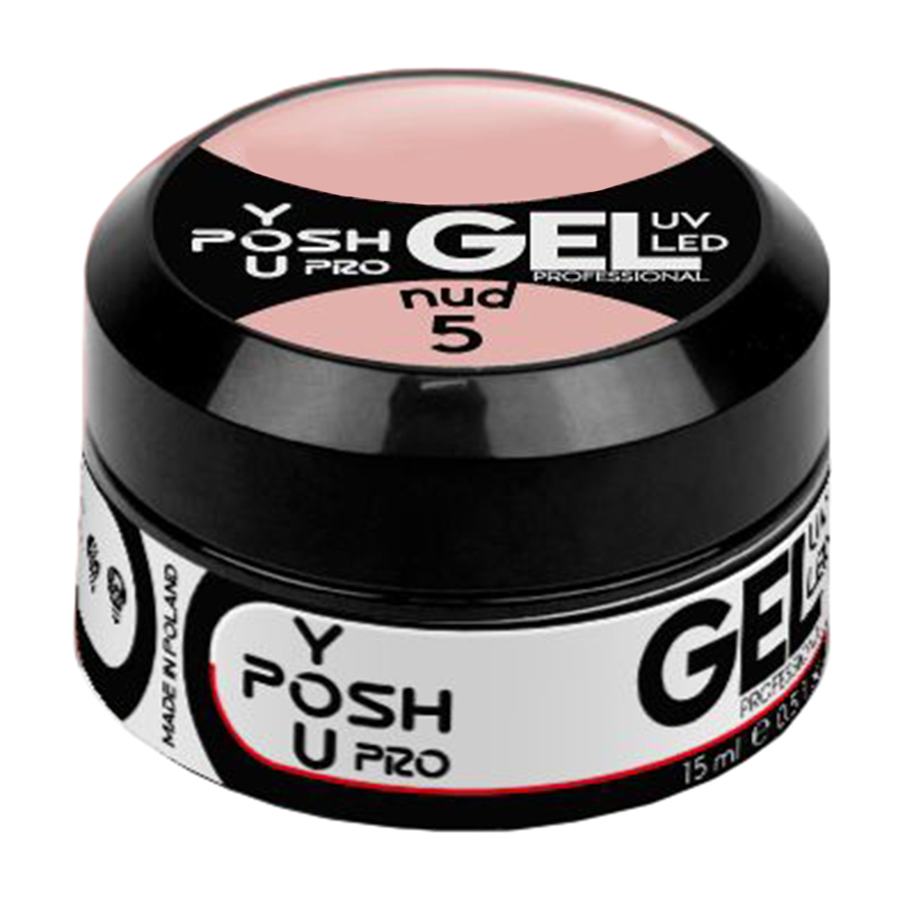 Однофазний гель для нарощування нігтів You Posh Builder Gel 05 Натуральний, 50 мл