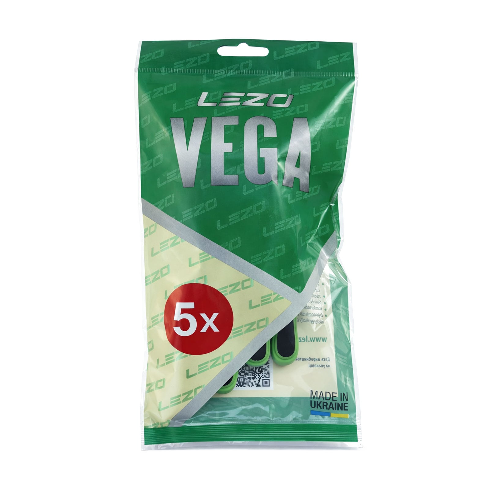 Одноразові станки для гоління LEZO Vega чоловічі, 5 шт