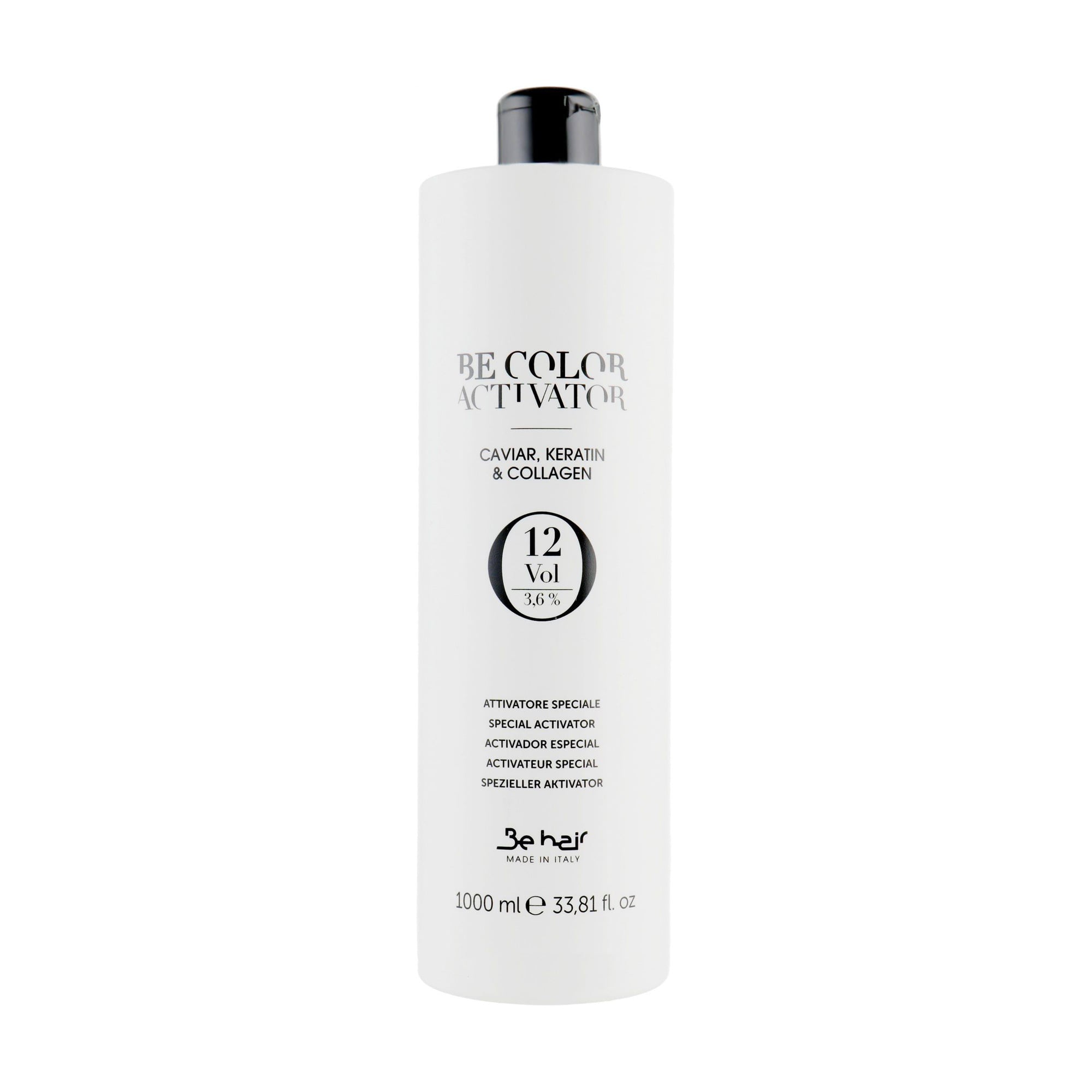 Окислювач Be Hair Be Color Activator with Caviar Keratin and Collagen Vol 3.6 %, 1 л