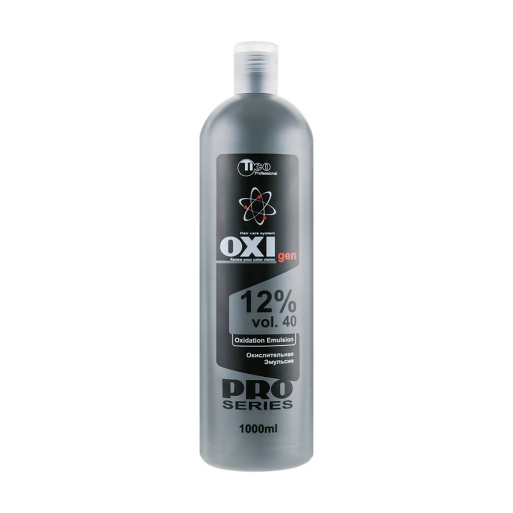Окислювальна емульсія для фарби TICO Professional OXIgen Oxidation Emulsion 40 Vol. (12%), 1 л