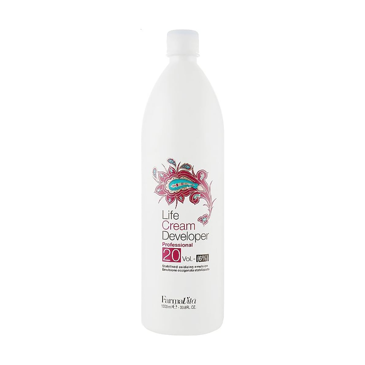 Окислювальна емульсія FarmaVita Life Cream Developer 6% (20 Vol), 1 л