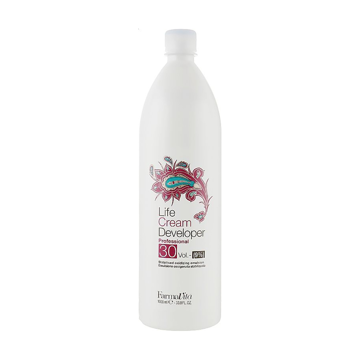 Окислювальна емульсія FarmaVita Life Cream Developer 9% (30 Vol), 1 л