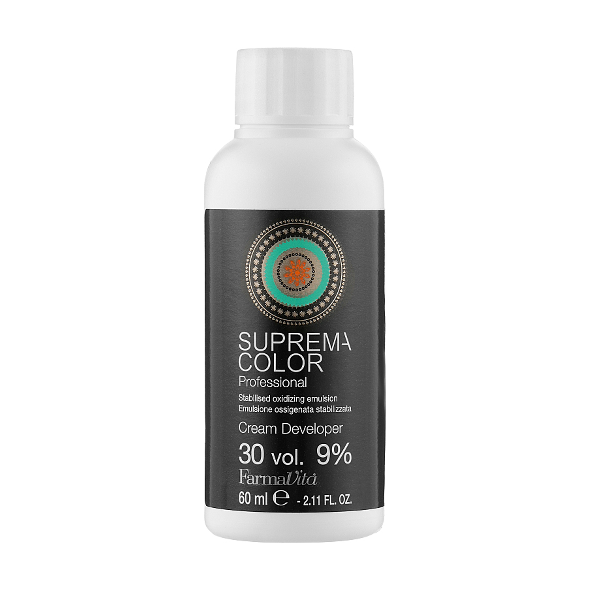 Окислювальна емульсія FarmaVita Suprema Color Cream Developer 9% (30 Vol), 60 мл