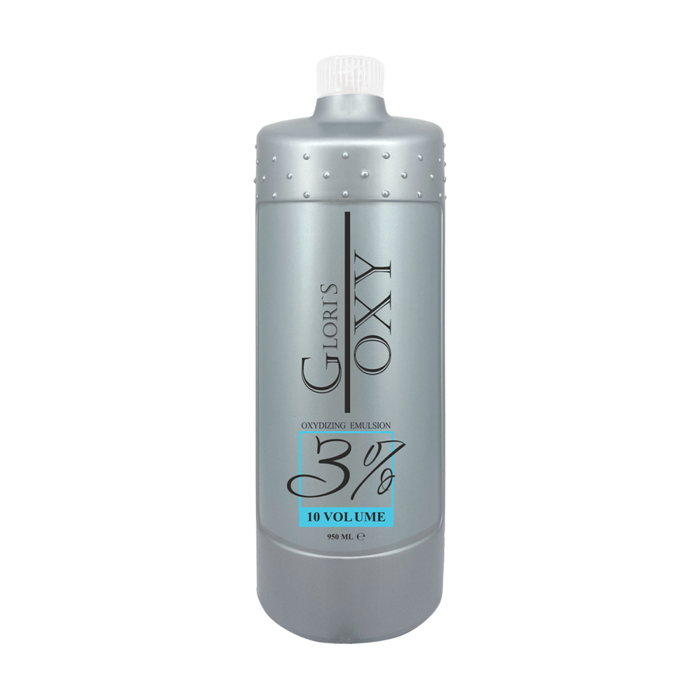 Окислювальна емульсия для фарби Glori's Oxy Oxydizing Emulsion 10 Vol, 3 %, 950 мл