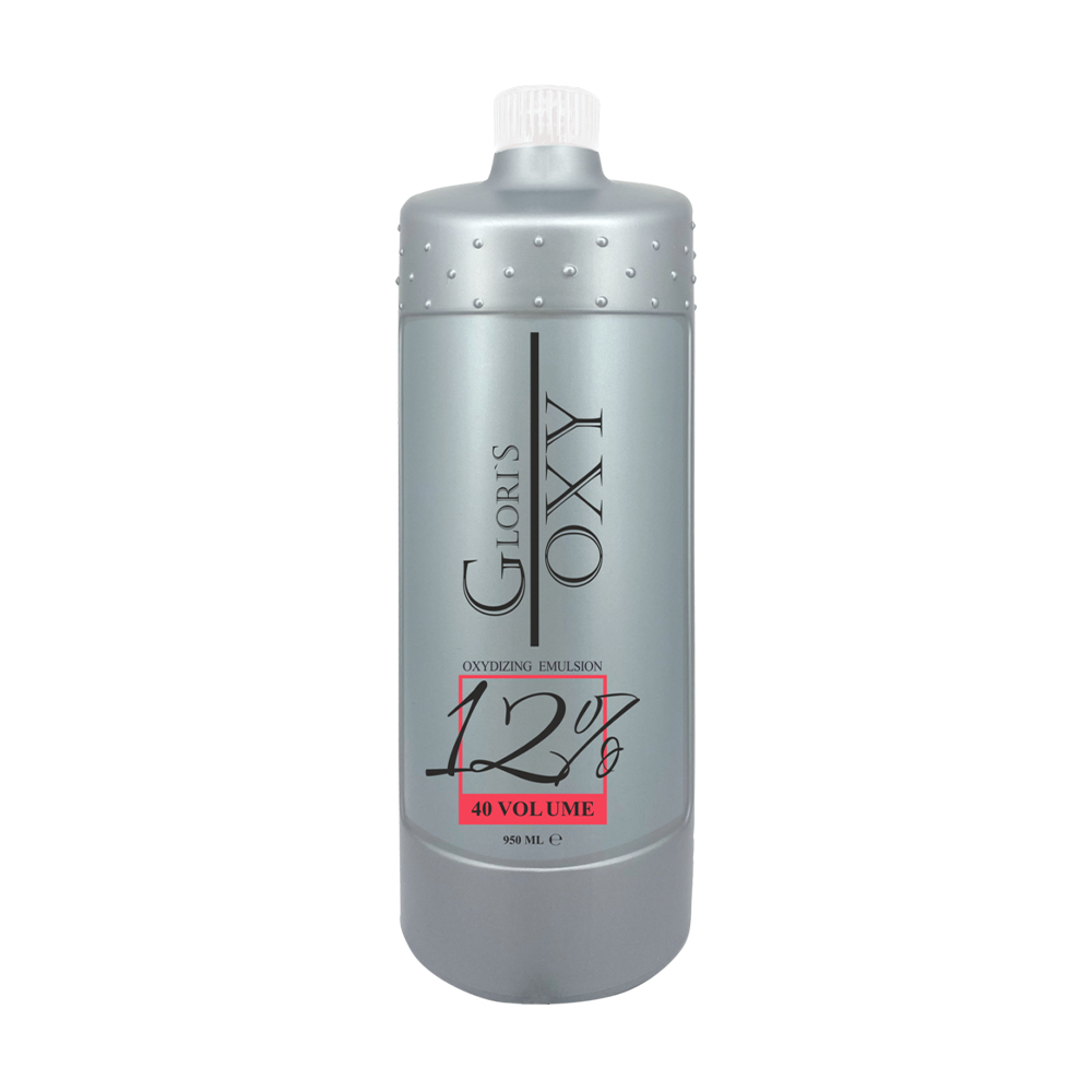 Окислювальна емульсия для фарби Glori's Oxy Oxydizing Emulsion 40 Vol, 12 %, 950 мл