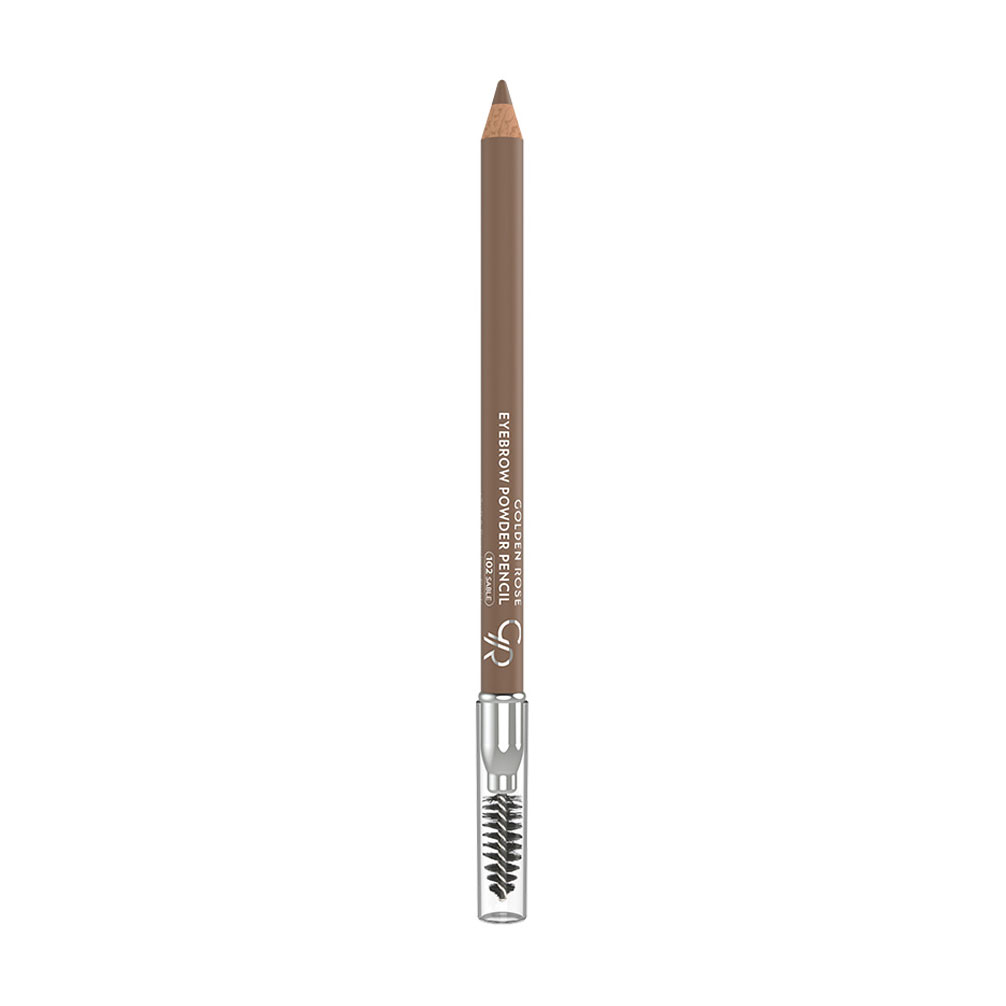 Олівець для брів Golden Rose Powder Eyebrow Pencil 102 Sable, 1.19 г
