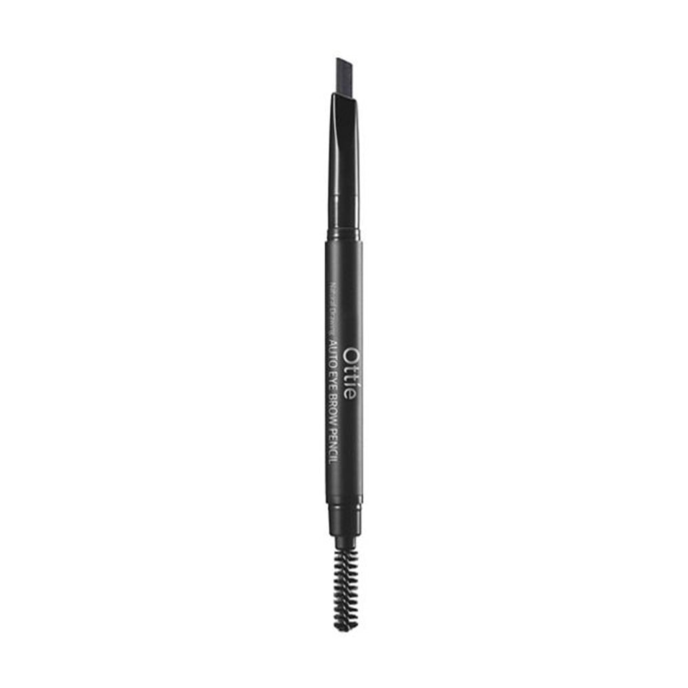 Олівець для брів Ottie Natural Drawing Auto Eye Brow Pencil 01 Black, 0.2 г