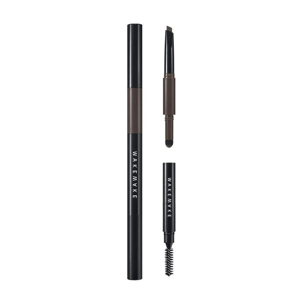 Олівець для брів WAKEMAKE Powder Jet Dual Brow 06 Deep Brown, 0.75 г