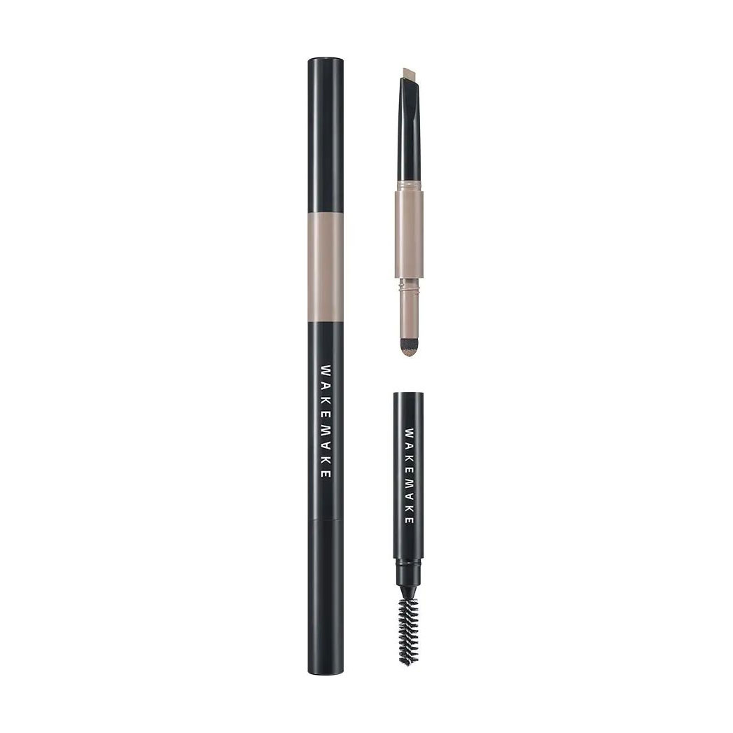 Олівець для брів WAKEMAKE Powder Jet Dual Brow 08 Ash Brown, 0.75 г