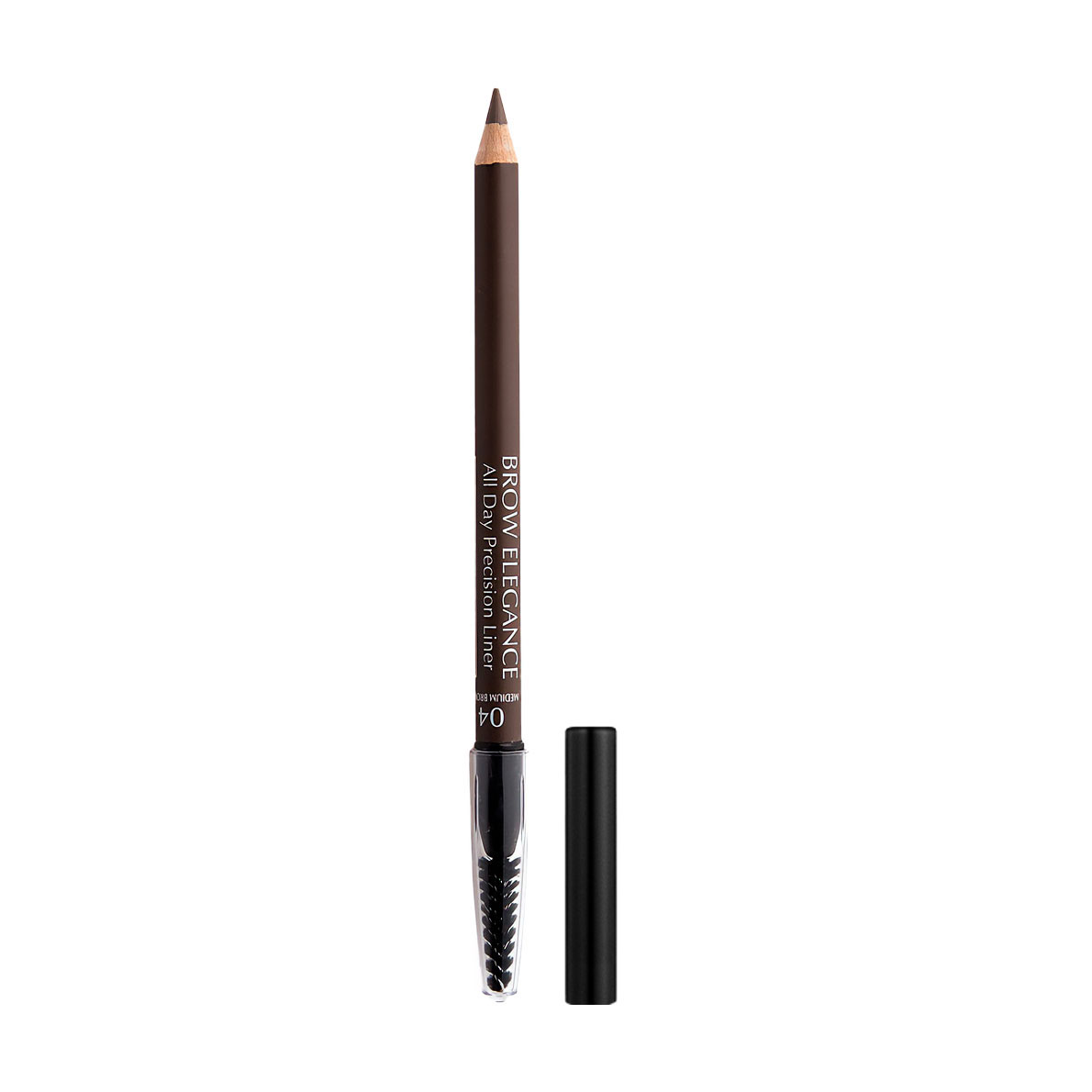 Олівець для брів зі щіточкою Seventeen Brow Elegance All Day Precision Liner 04 Medium Brown, 1.8 г