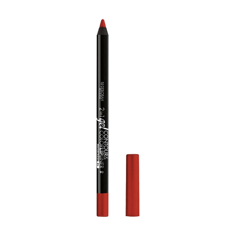 Олівець для губ Deborah 2in1 Gel Contour &amp; Color Lip Liner 06 Rubine, 1.3 г
