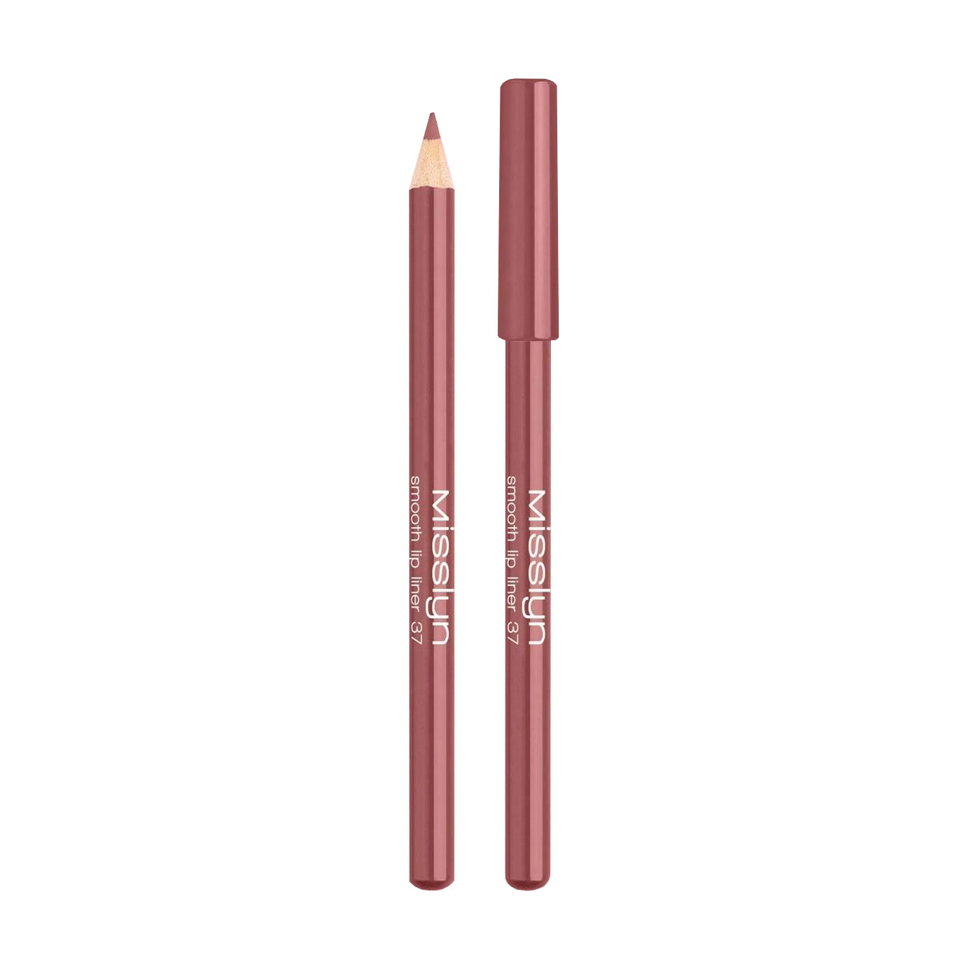 Олівець для губ Misslyn Smooth Lip Liner 37, 0.78 г