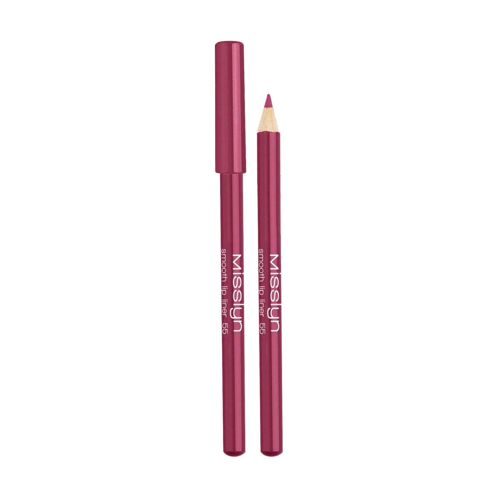 Олівець для губ Misslyn Smooth Lip Liner 55, 0.78 г