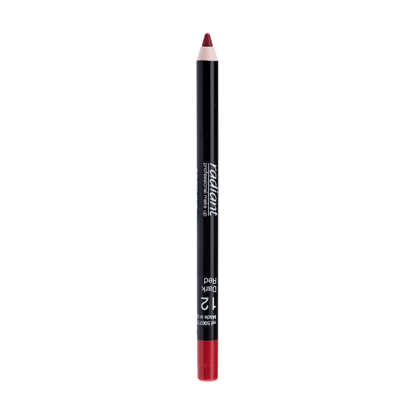 Олівець для губ Radiant Softline Waterproof Lip Pencil 12 Dark Red, 1.2 г