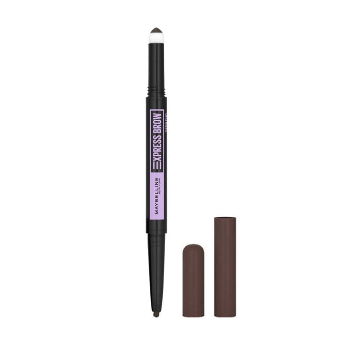 Олівець-тіні для брів Maybelline New York Express Brow Satin Duo 05 Black Brown, 0.71 г