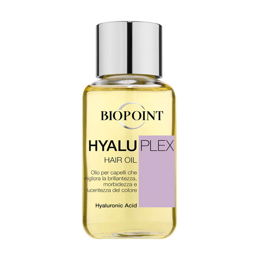 Олія Biopoint Hyaluplex Hair Oil для фарбованого та пошкодженного волосся, 50 мл
