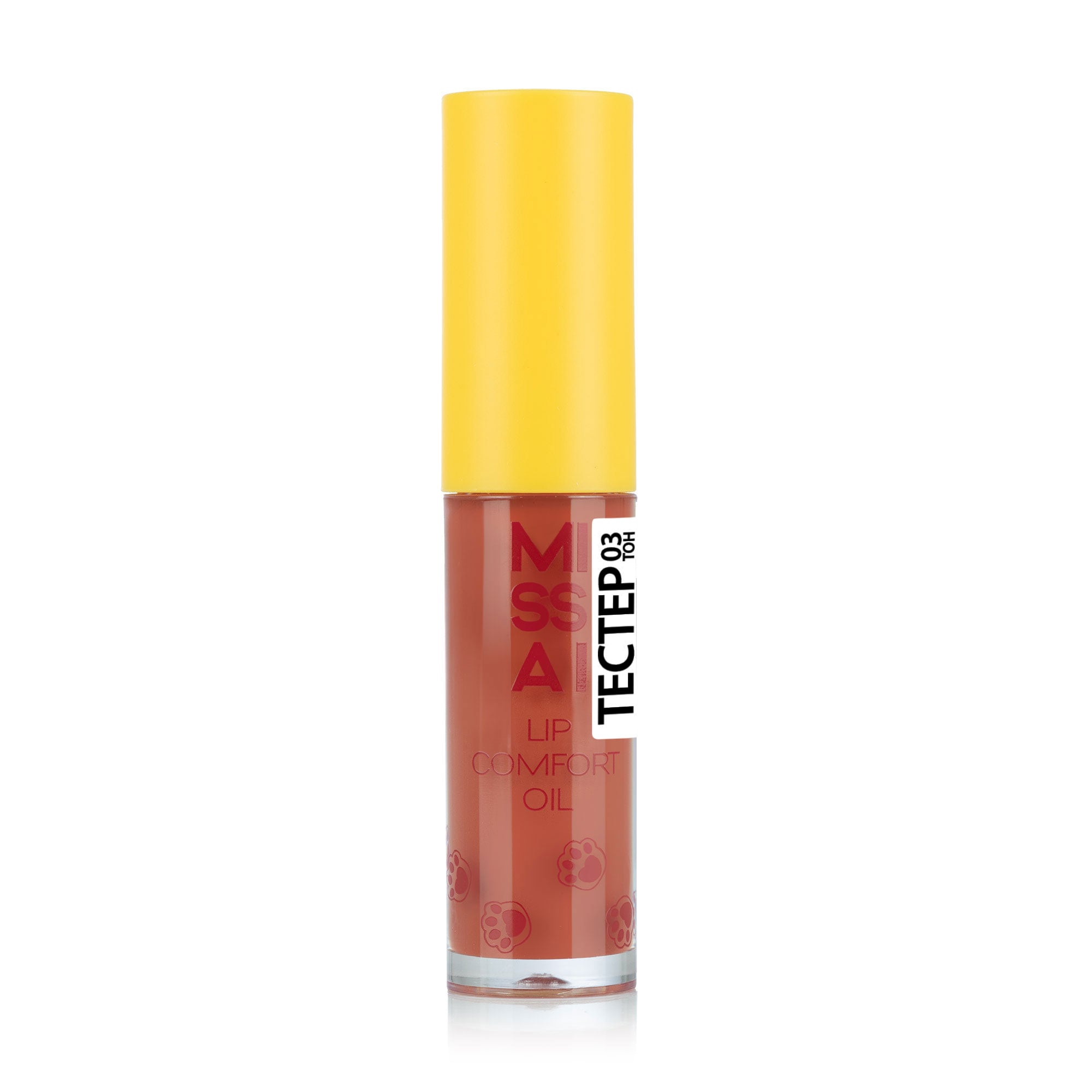 Олія-блиск для губ Missai Lip Comfort Oil тон 3 Персик, 3.7 мл (Тестер)