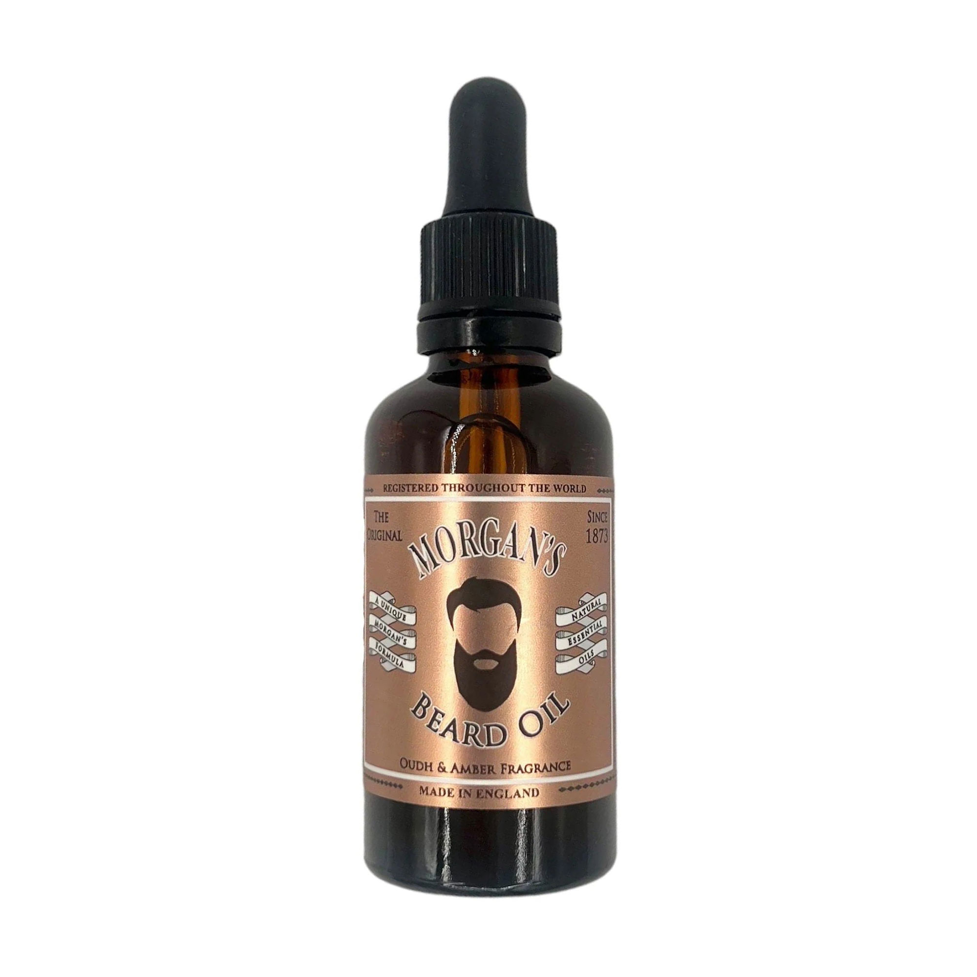 Олія для бороди Morgan's Beard Oil Уд та амбра, 50 мл
