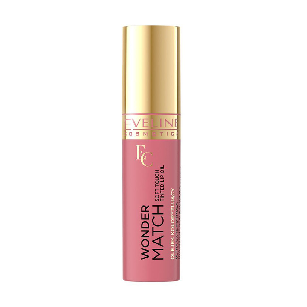 Олія для губ Eveline Cosmetics Wonder Match Soft Touch Tinted Lip Oil 03 Strawberry Ice Cream, 5 мл