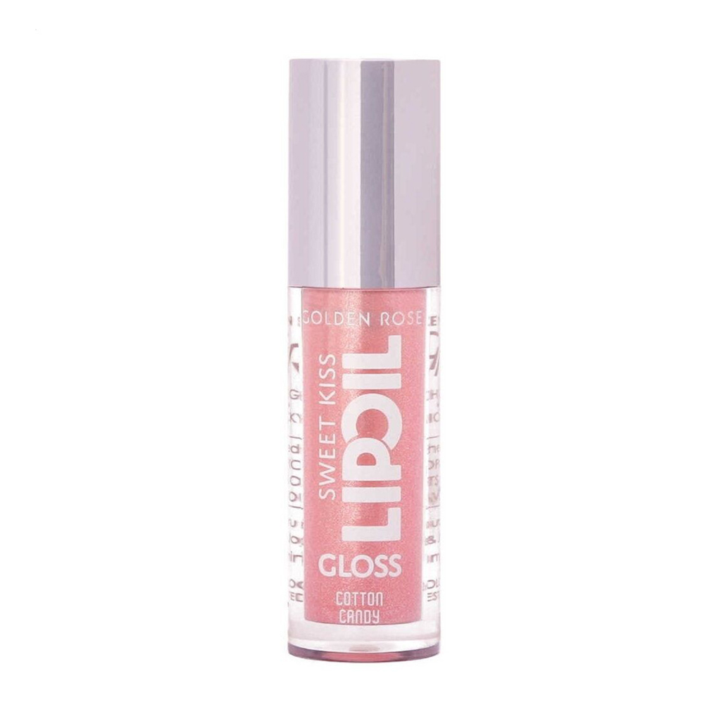 Олія для губ Golden Rose Sweet Kiss Lip Oil Gloss 01 Cotton Candy, 4.7 мл