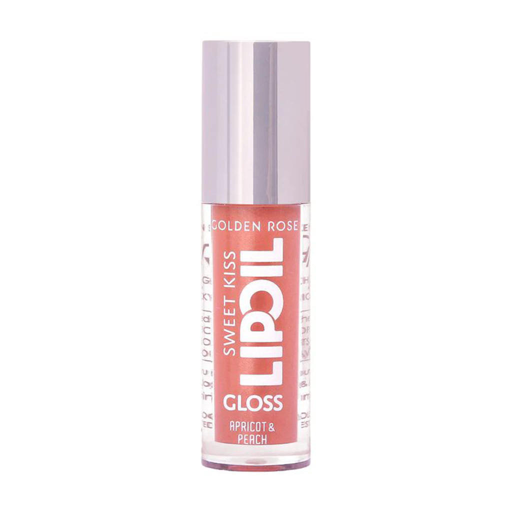 Олія для губ Golden Rose Sweet Kiss Lip Oil Gloss 02 Apricot &amp; Peach, 4.7 мл