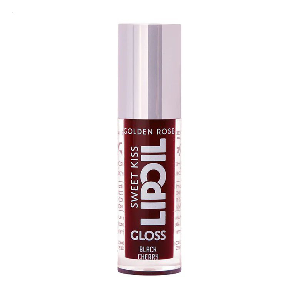 Олія для губ Golden Rose Sweet Kiss Lip Oil Gloss 08 Black Cherry, 4.7 мл